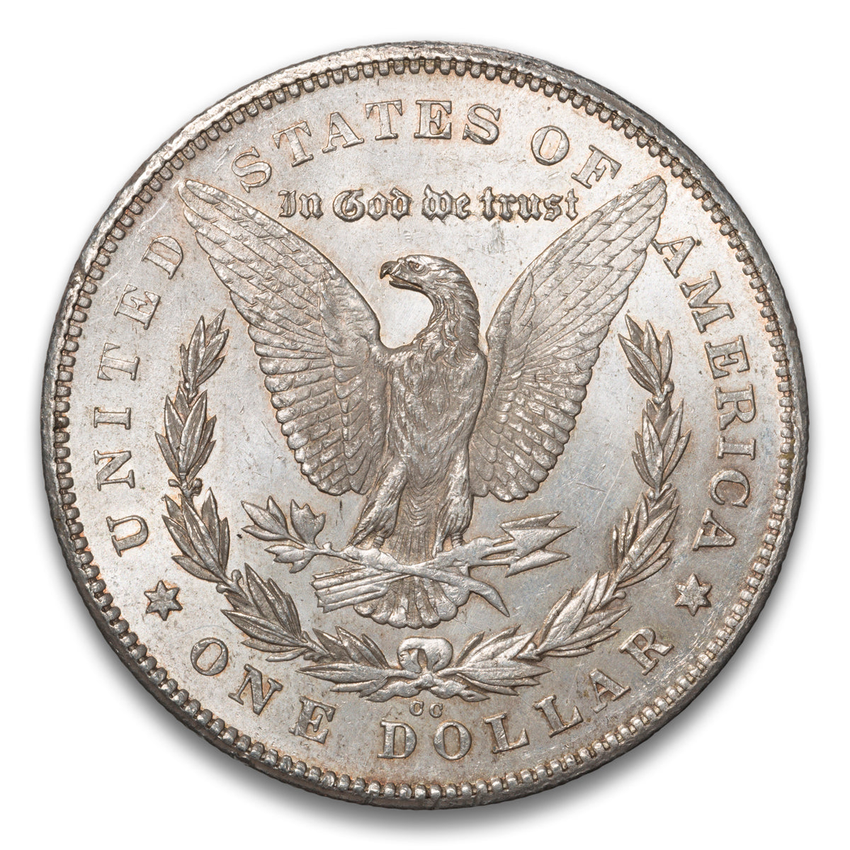 US $1 Morgan 1878CC VAM 9 Non-Certified AU-55