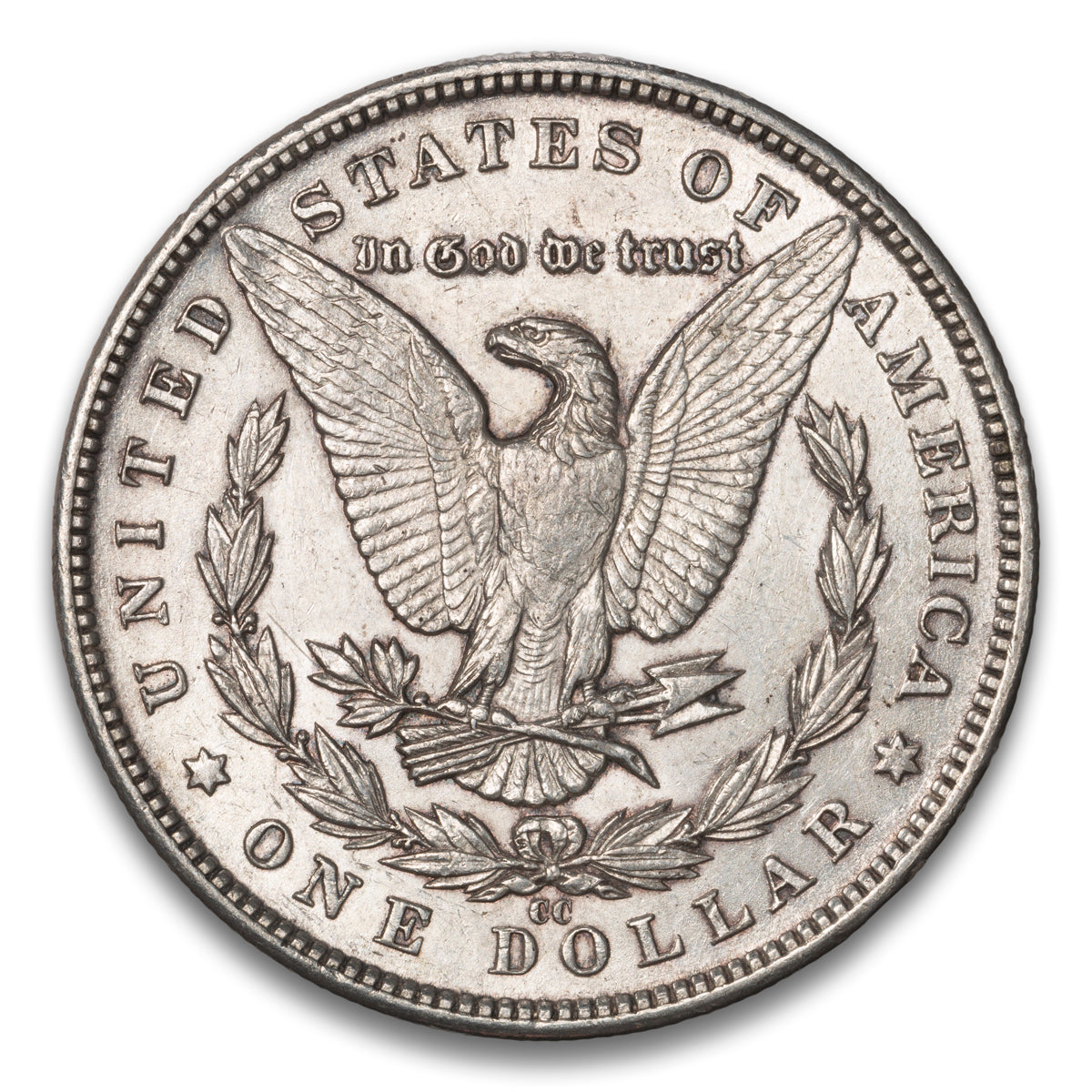 US $1 Morgan 1890CC VAM 7 Non-Certified VF-35