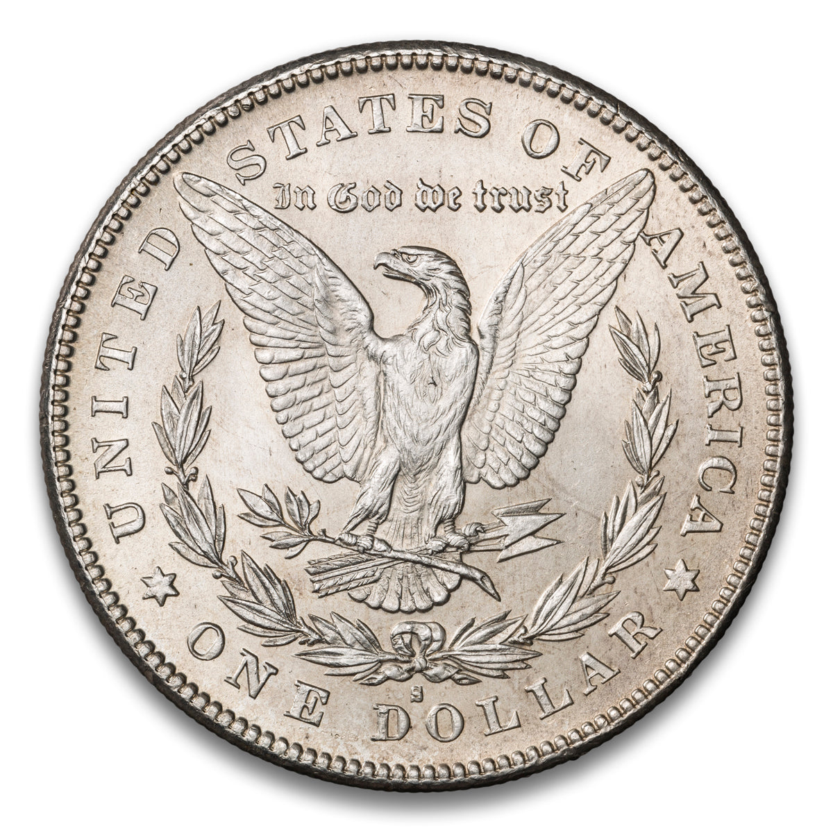 US $1 Morgan 1878S Non-Certified MS-64