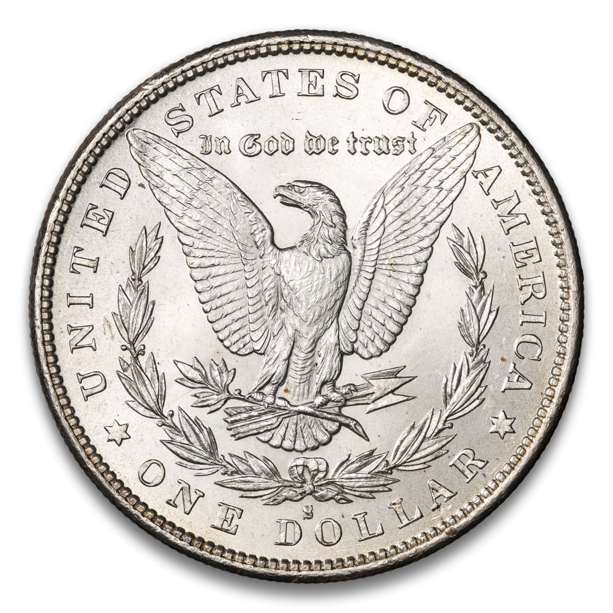 US $1 Morgan 1879S 3rd Reverse Non-Certified MS-64