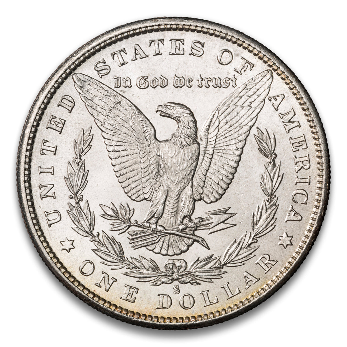 US $1 Morgan 1880S Non-Certified MS-64