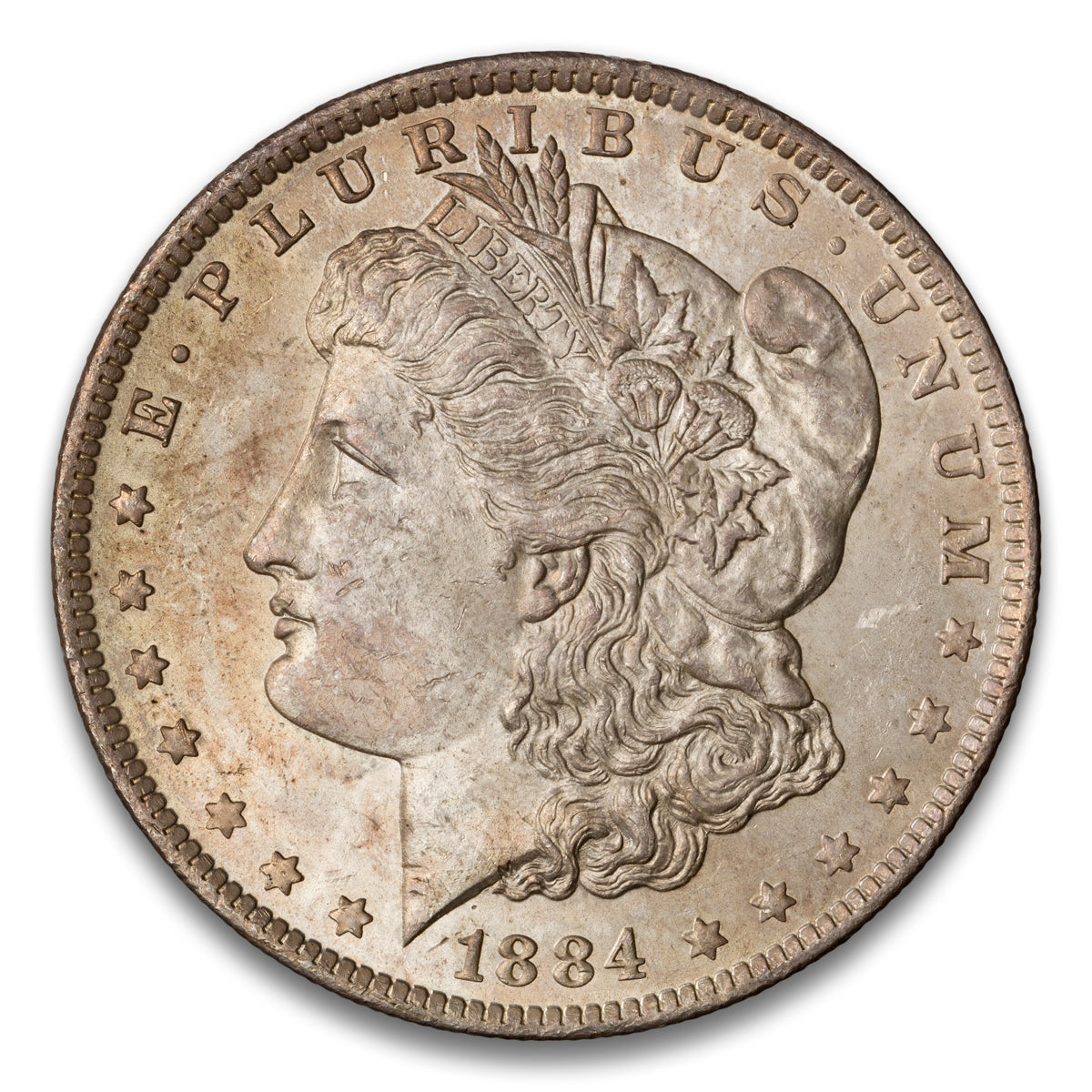 US $1 Morgan 1884O Non-Certified MS-64