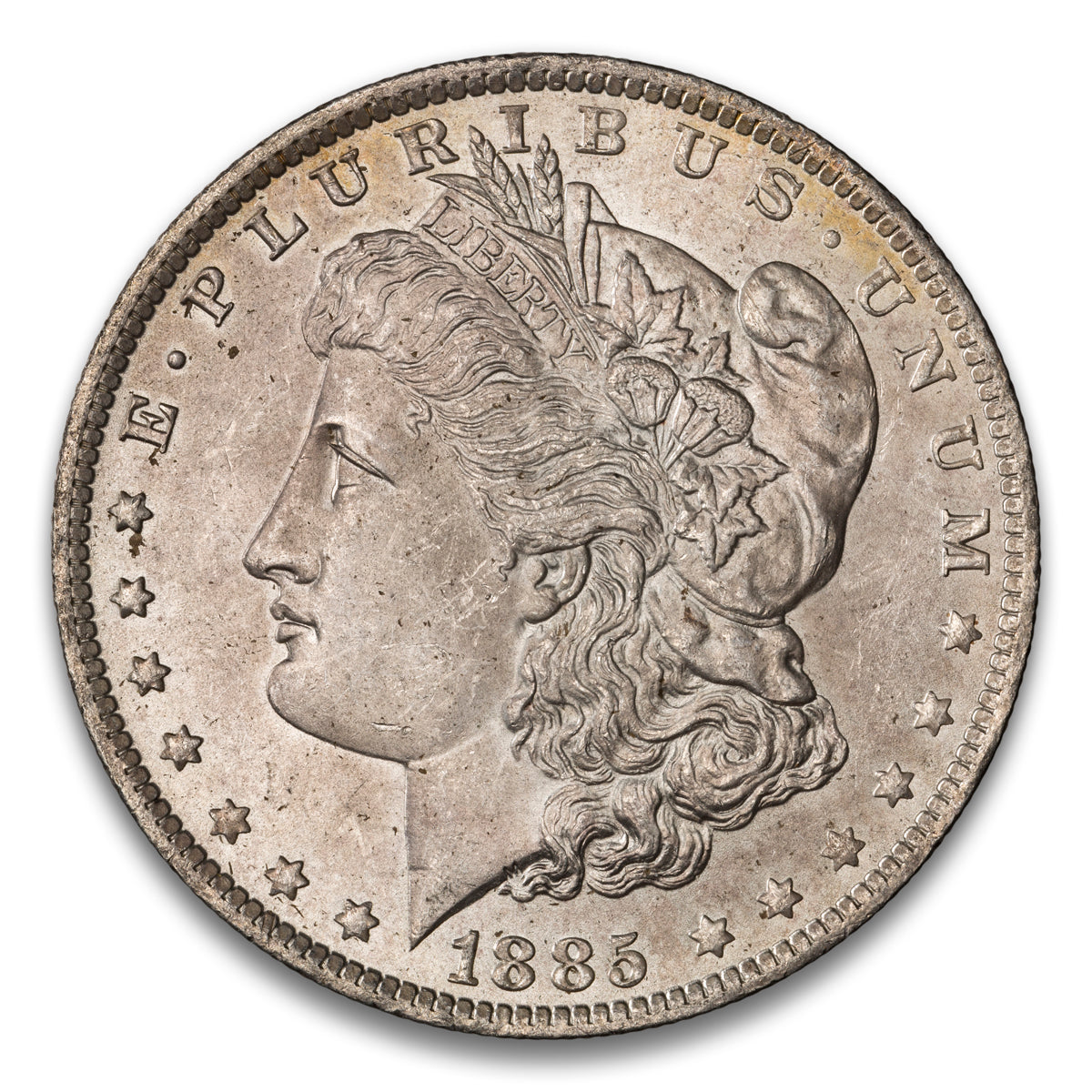 US $1 Morgan 1885O Non-Certified MS-64