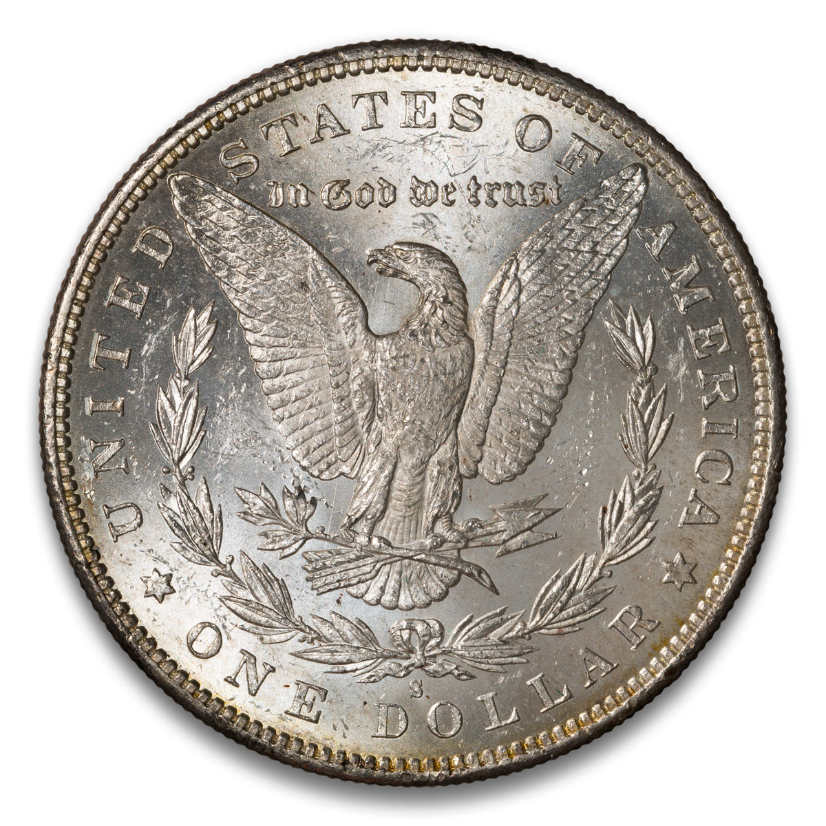 US $1 Morgan 1885S Non-Certified MS-62