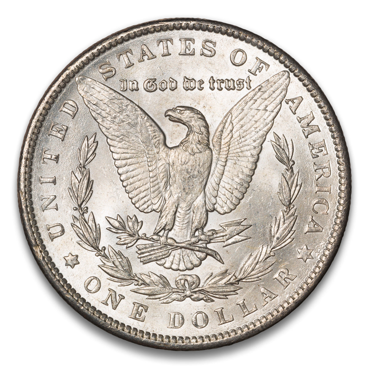 US $1 Morgan 1889 Non-Certified MS-64