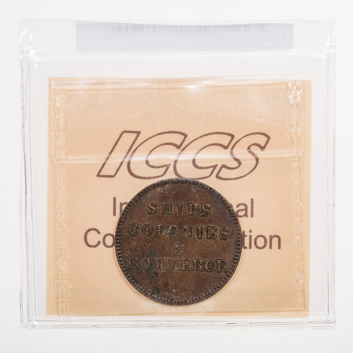 Prince Edward Island CH# PE-10-31 Ships Colonies & Commerce (1835) Single H; Incomplete centrestroke "E" ICCS AU-50