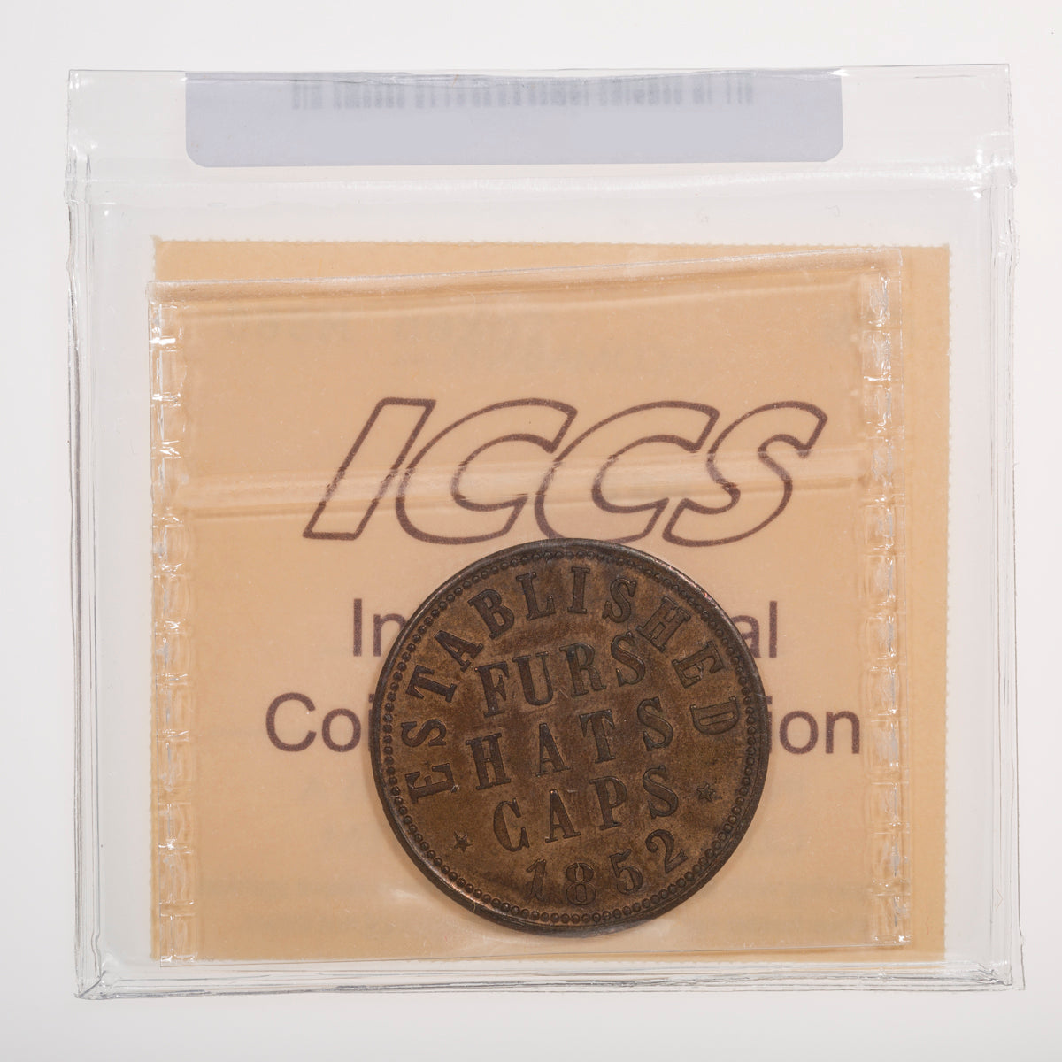 Quebec Gnaedinger, Son & Co. 1852 ICCS MS-60