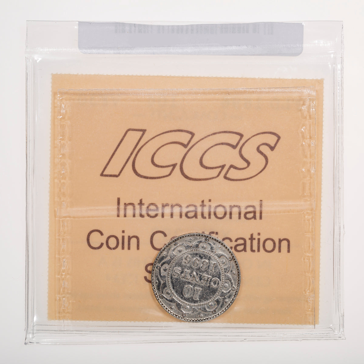 NFLD 10 Cent 1896 ICCS VF-30