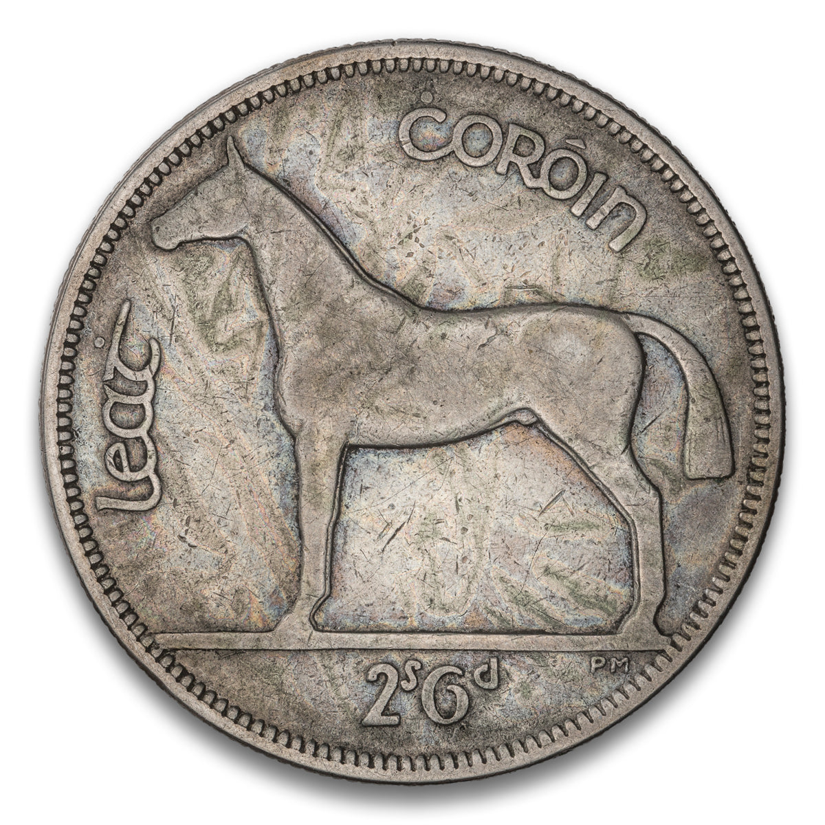 Ireland Silver 1/2 Crown 1933