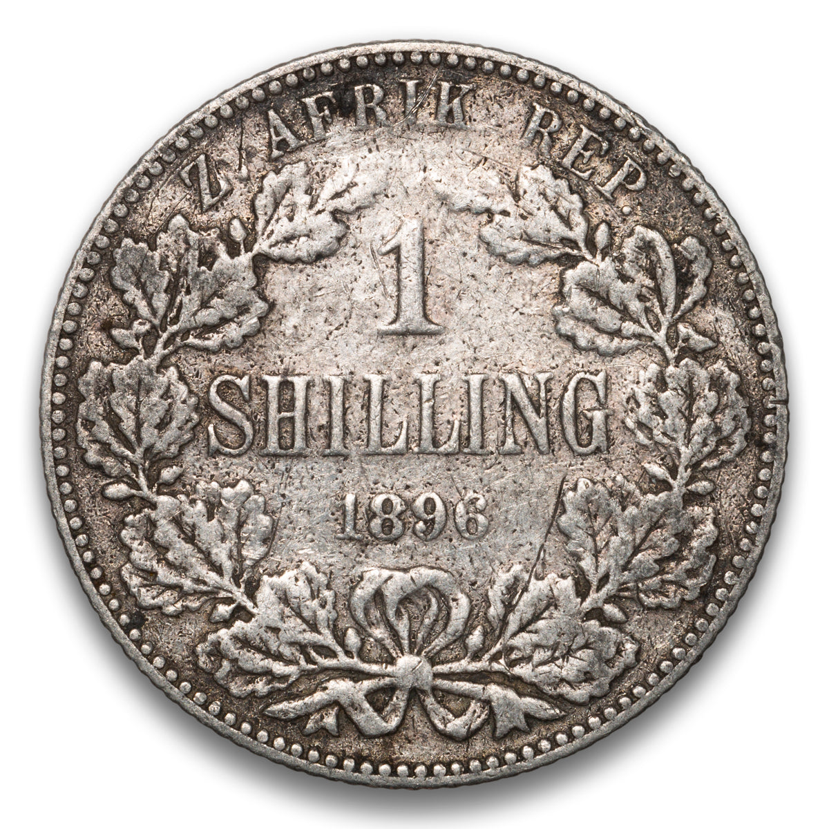 South Africa Silver 1 Shilling 1896