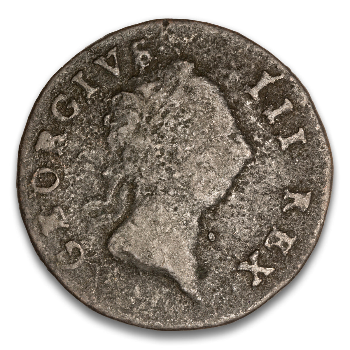 Ireland Base 1/2 Penny 1766