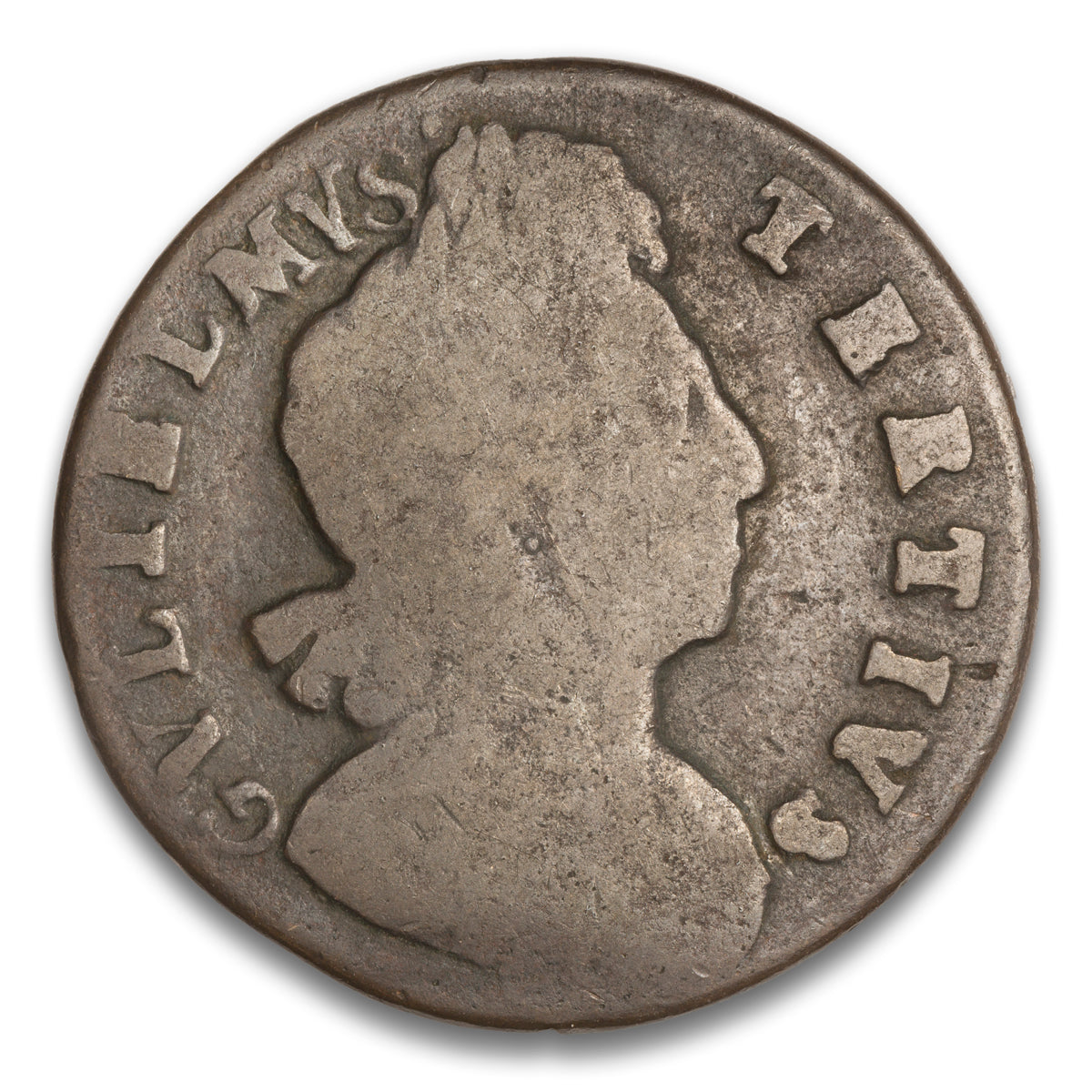 England Base 1/2 Penny 1701