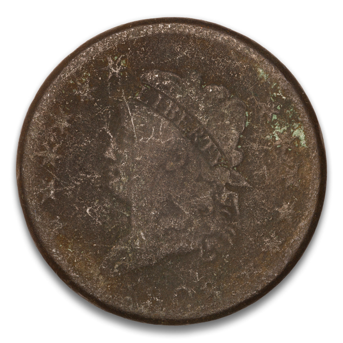 US 1 Cent Classic Head 1808 Non-Certified aG-3