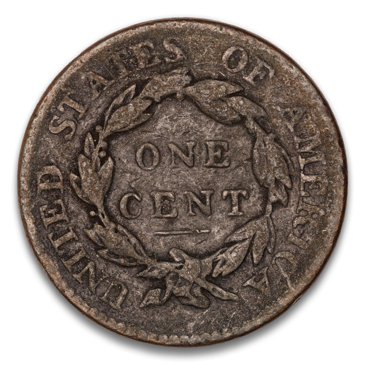 US 1 Cent Coronet 1818 Non-Certified VG-10