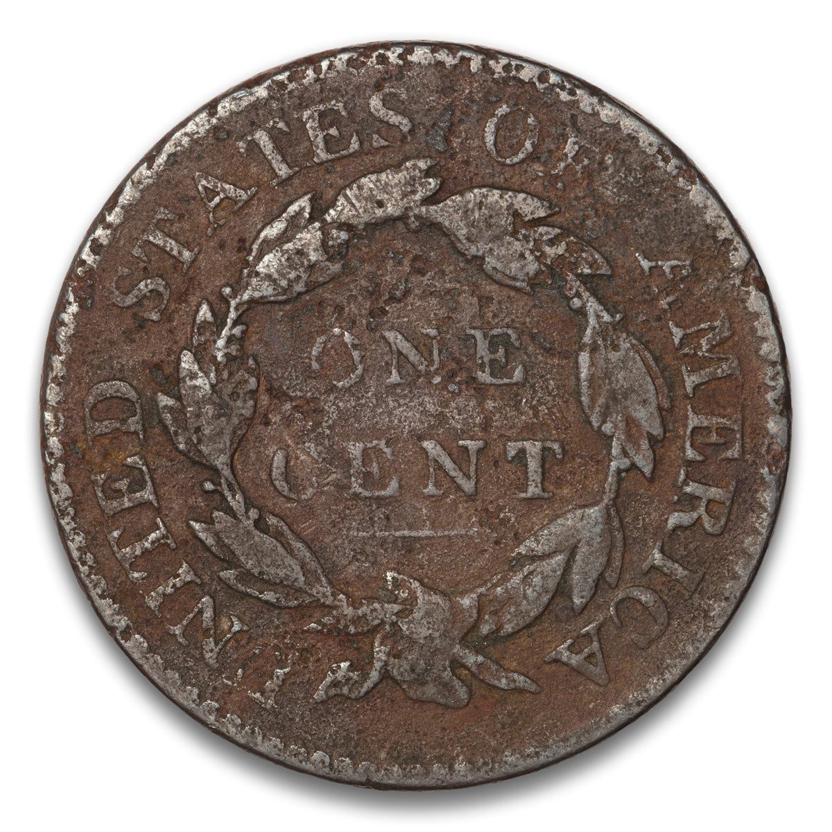 US 1 Cent Coronet 1818 Non-Certified VG-8