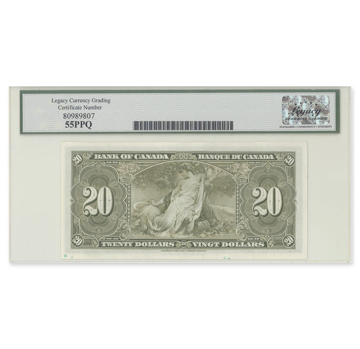 $20 1937 BC-25c Coyne-Towers Prefix H/E Legacy AU-55 PPQ