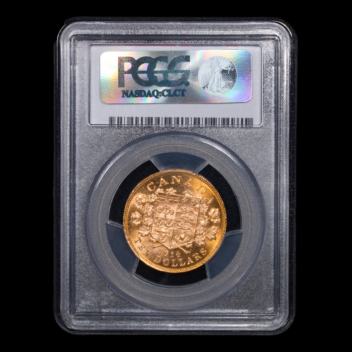 $10 1914 Canadian Gold Reserve PCGS MS-64+