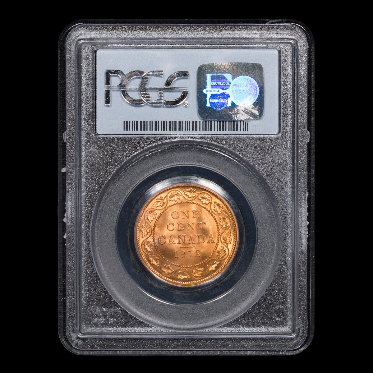 1 Cent 1912 PCGS MS-65 RD