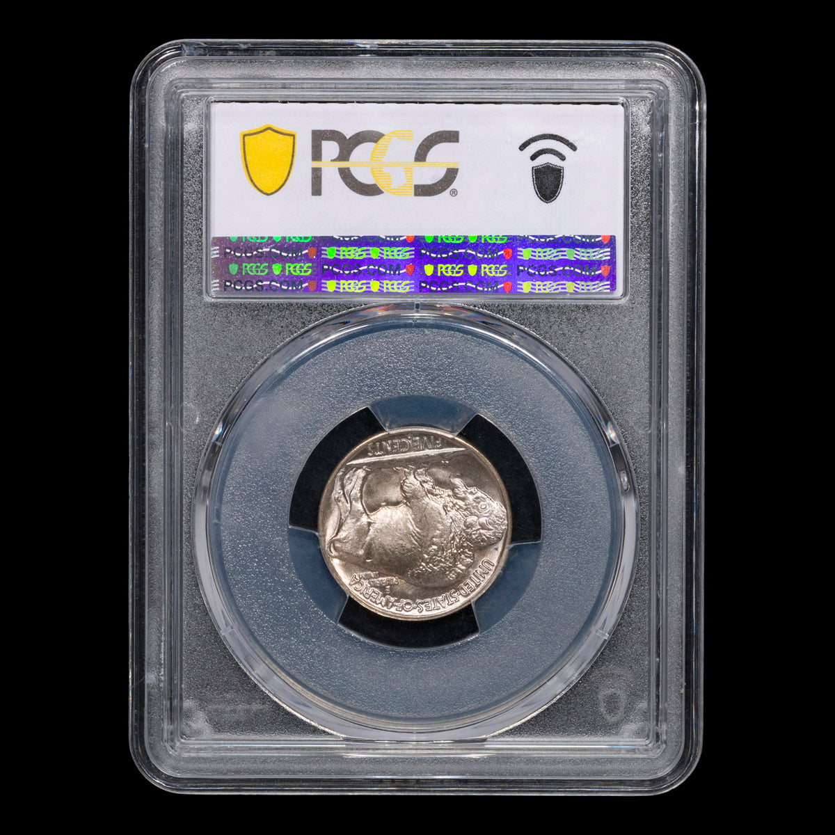 US 5 Cent Buffalo 1938D Overmintmark FS-515 PCGS MS-66