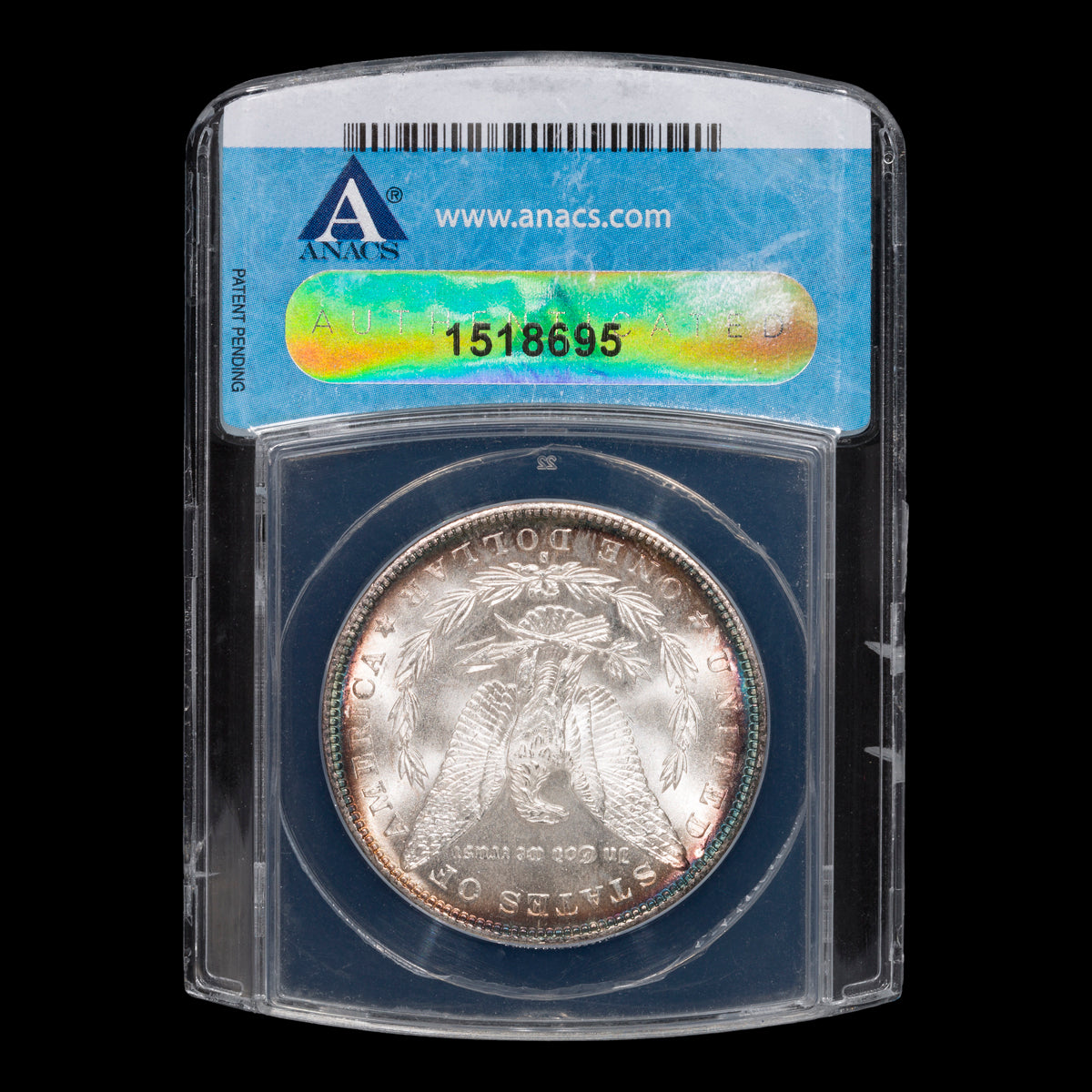 US $1 Morgan 1882S ANACS MS-65