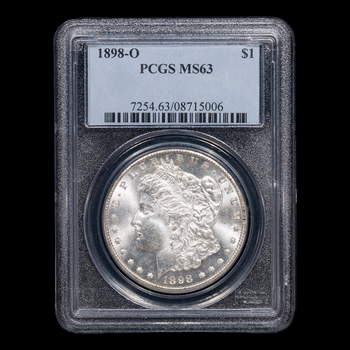 US $1 Morgan 1898O PCGS MS-63