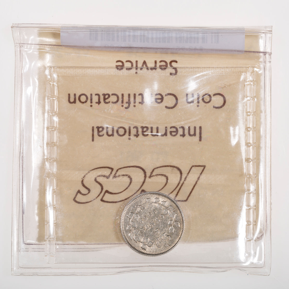 5 Cent 1881H ICCS VF-20