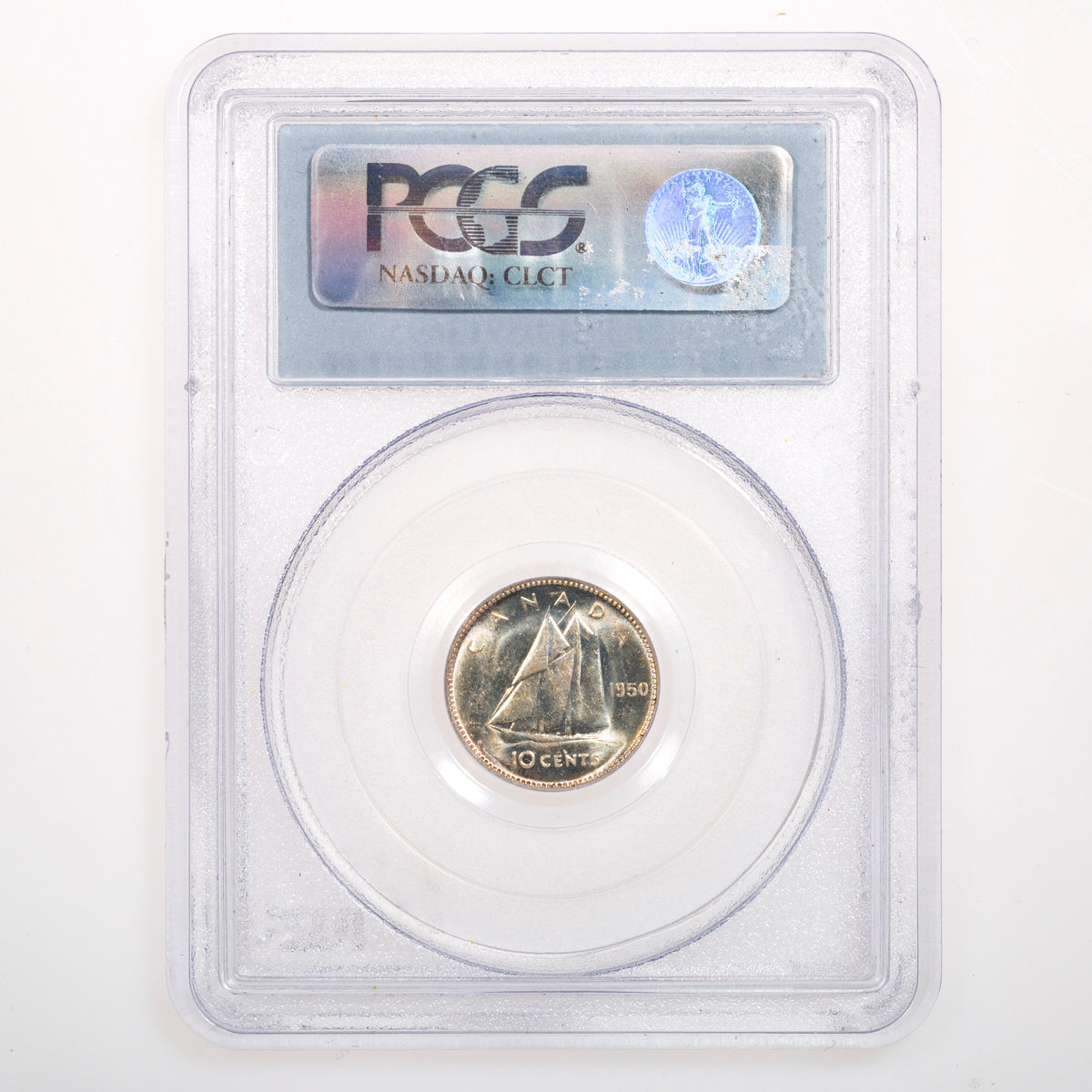 10 Cent 1950 PCGS MS-64