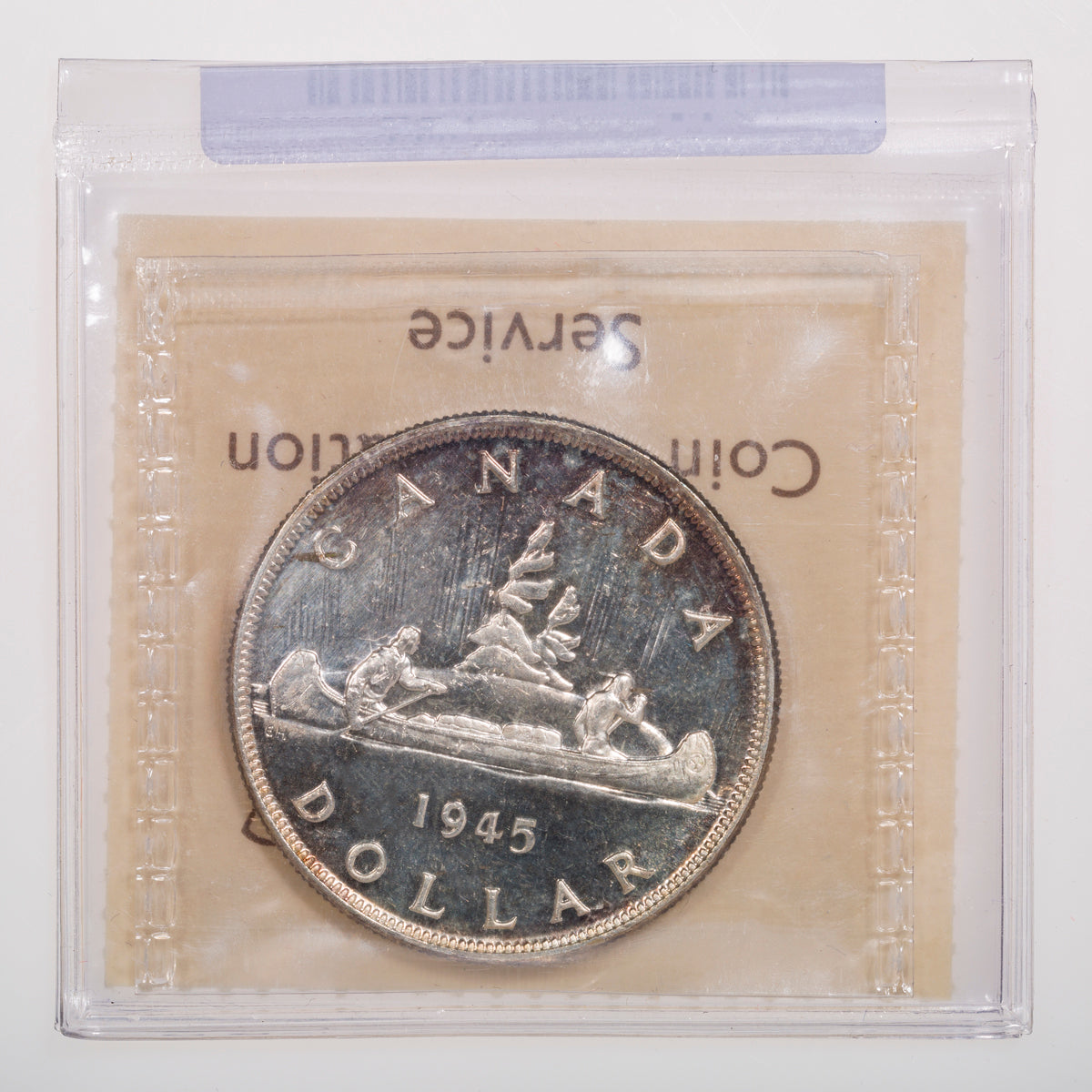 $1 1945 ICCS MS-60