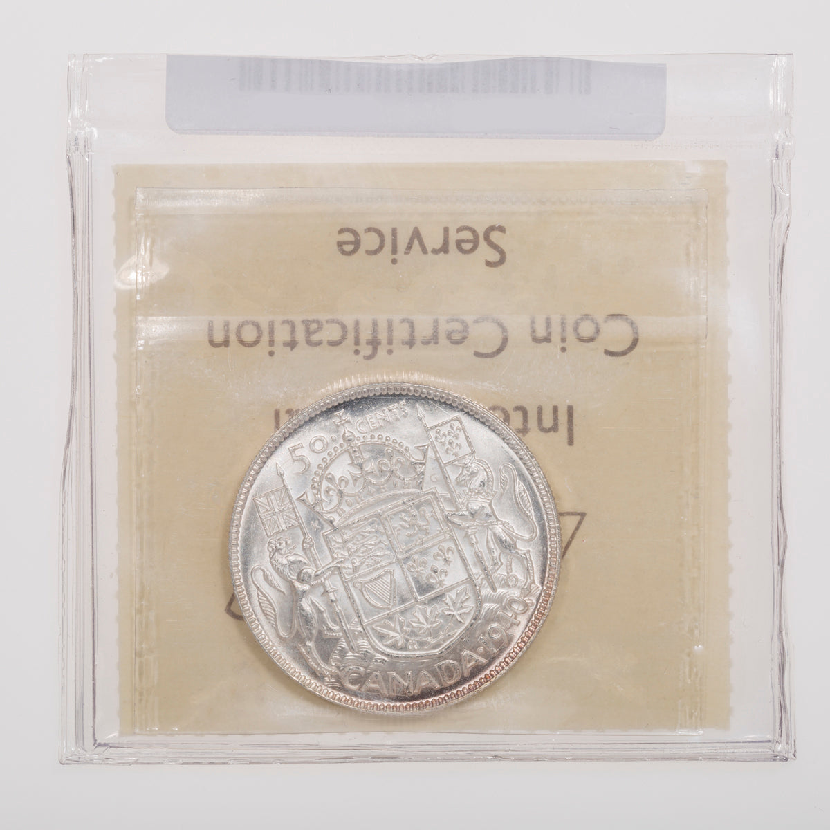 50 Cent 1940 ICCS MS-65