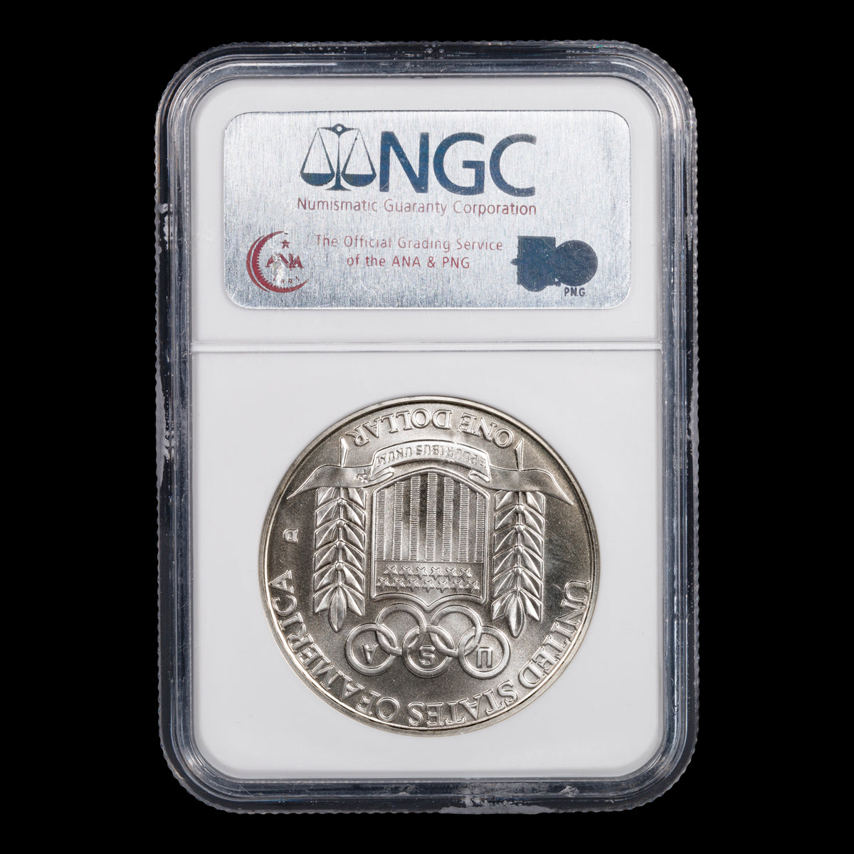 US $1 Commemorative 1992D Olympics NGC MS-69