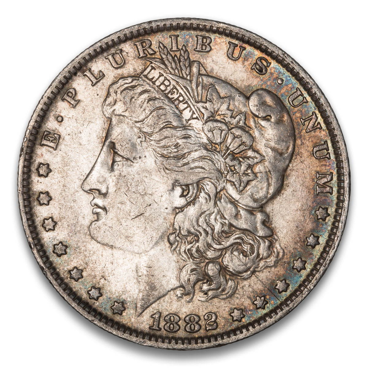 US $1 Morgan 1882O O/S Strong TOP 100 VAM 3 O/S Flush VF-35