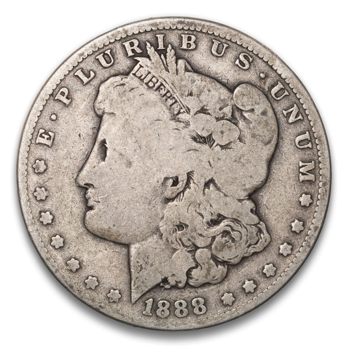 US $1 Morgan 1888O TOP 100 VAM 4 Hot Lips DDO G-4