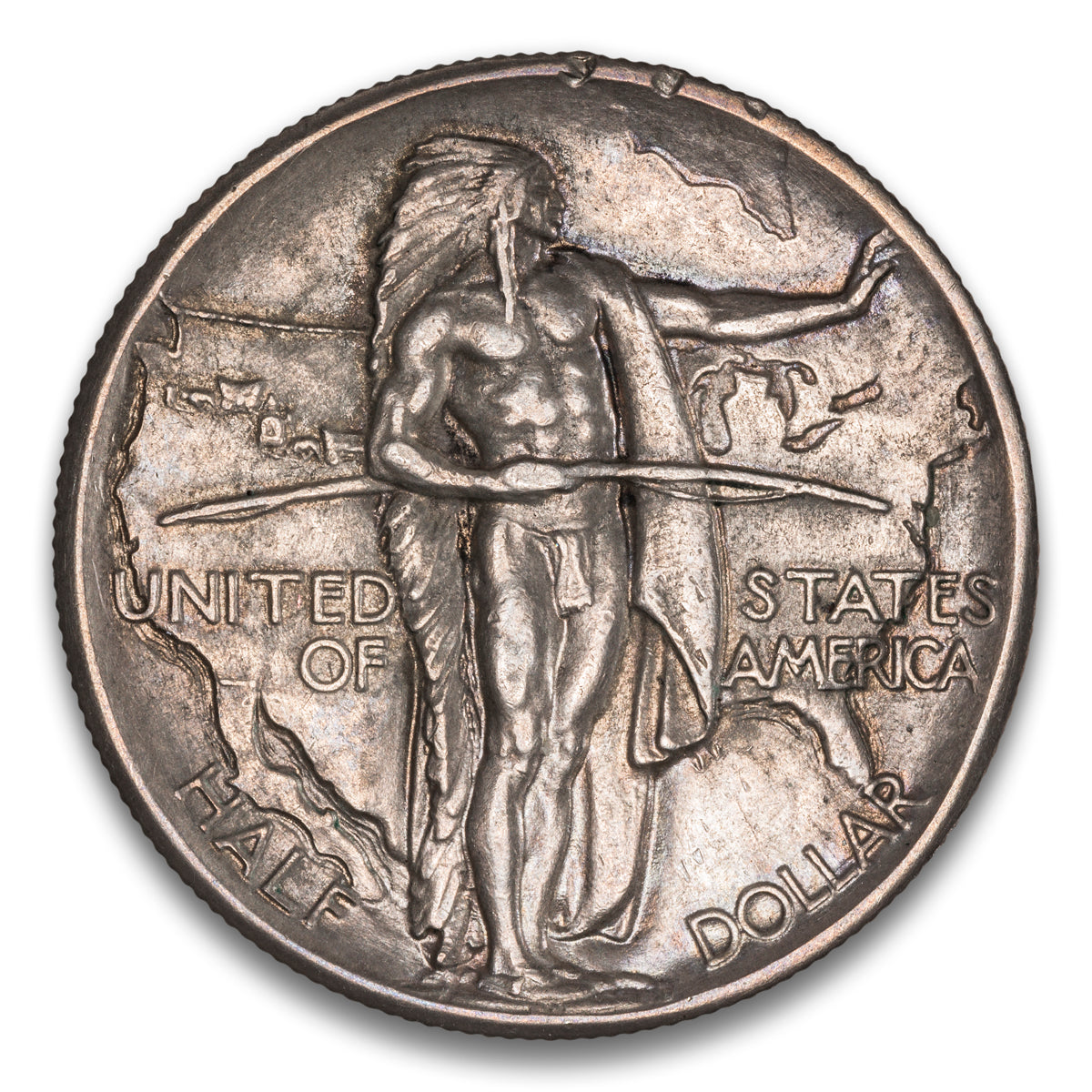 US 50 Cent Commemorative 1926 Oregon Non-Certified AU-50