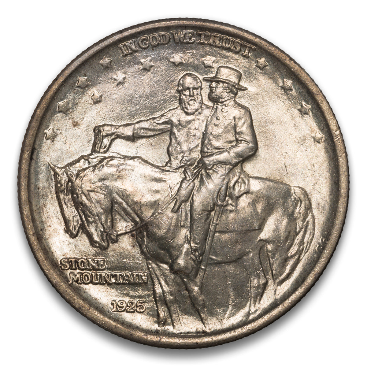 US 50 Cent Commemorative 1925 Stone Mountain Non-Certified MS-63