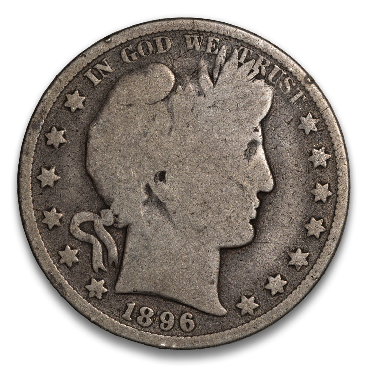 US 50 Cent Barber 1896 G-4