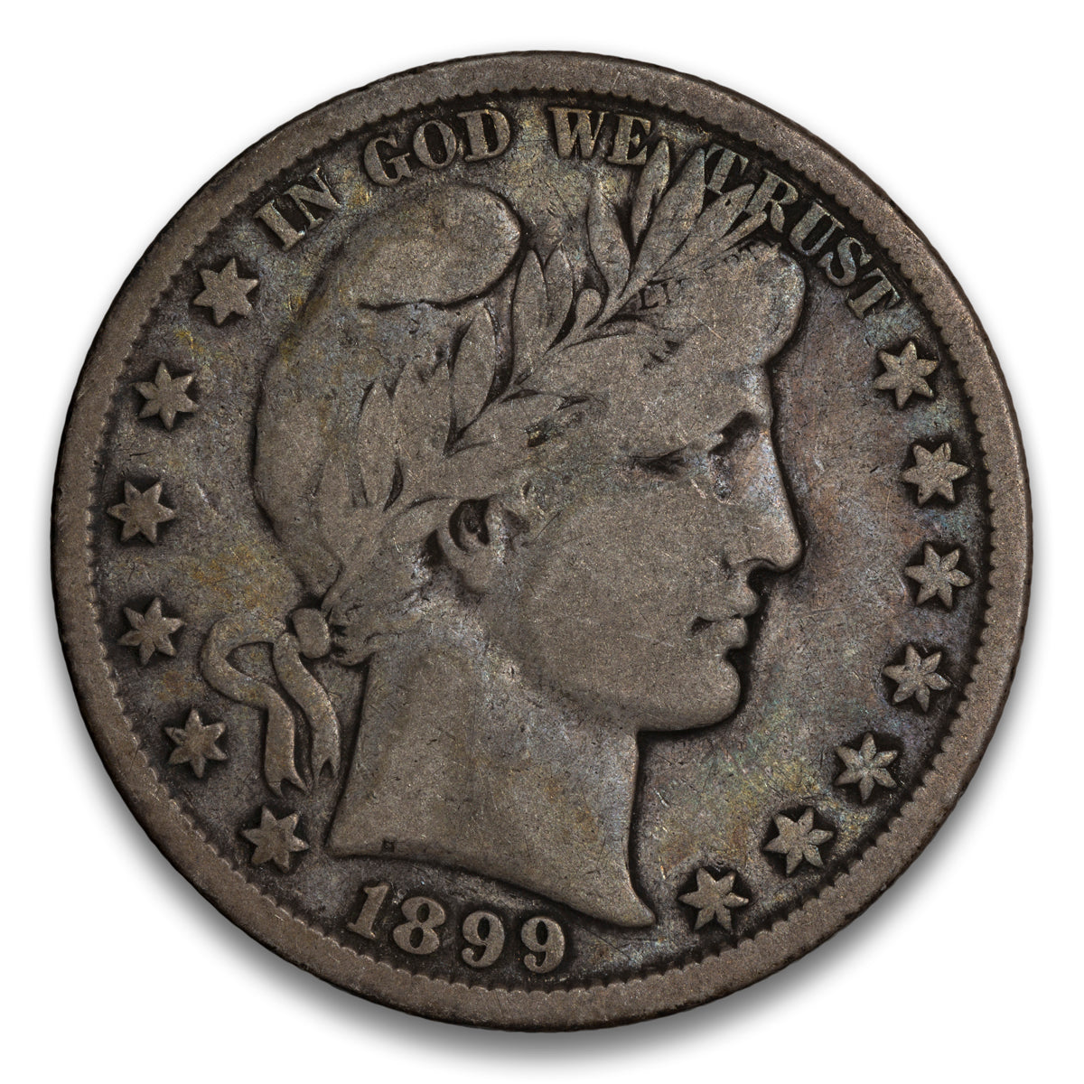 US 50 Cent Barber 1899 F-12