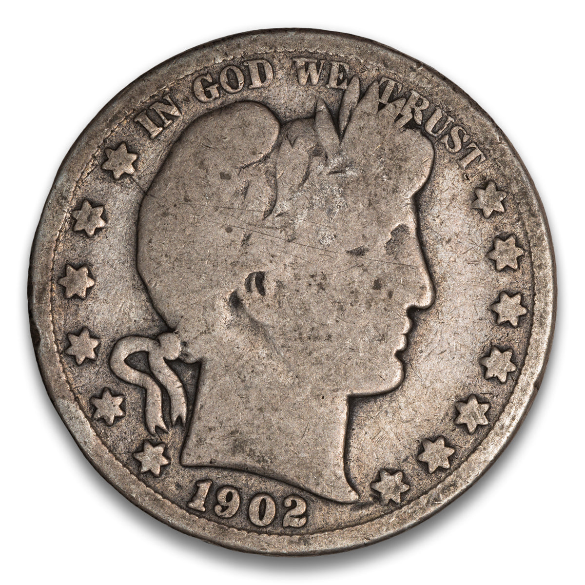 US 50 Cent Barber 1902O G-4
