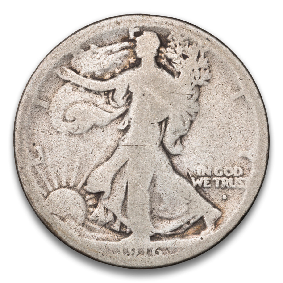 US 50 Cent Walking 1916S G-4