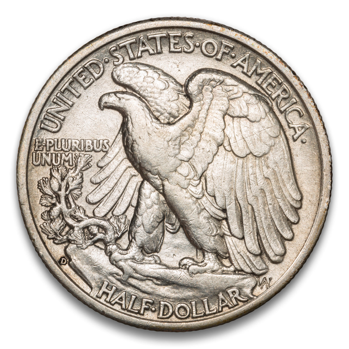US 50 Cent Walking 1943D FS-101 DDO VF-20