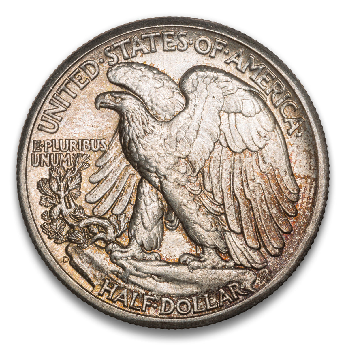 US 50 Cent Walking 1944D MS-64