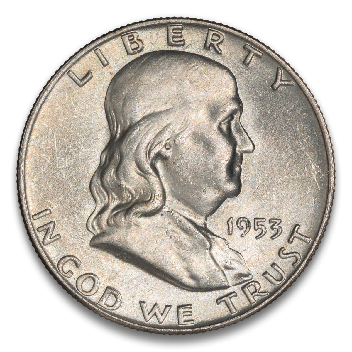 US 50 Cent Franklin 1953D MS-63