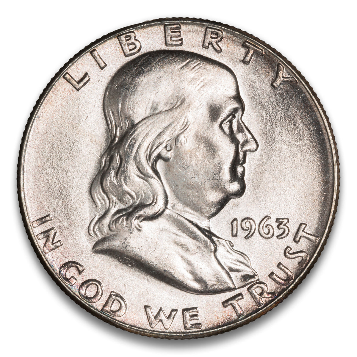 US 50 Cent Franklin 1963 MS-65