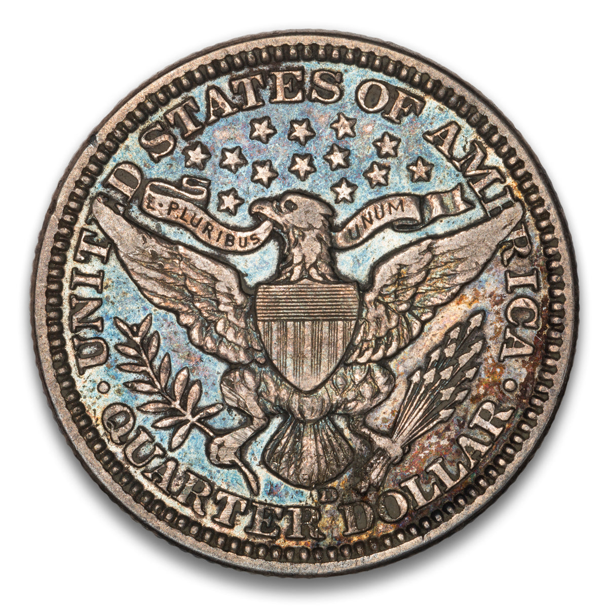 US 25 Cent Barber 1916D VF-35