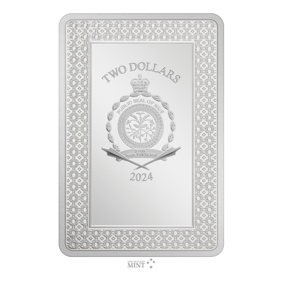 2024 $2 Tarot Cards: XVII The Star - Pure Silver Coloured Coin