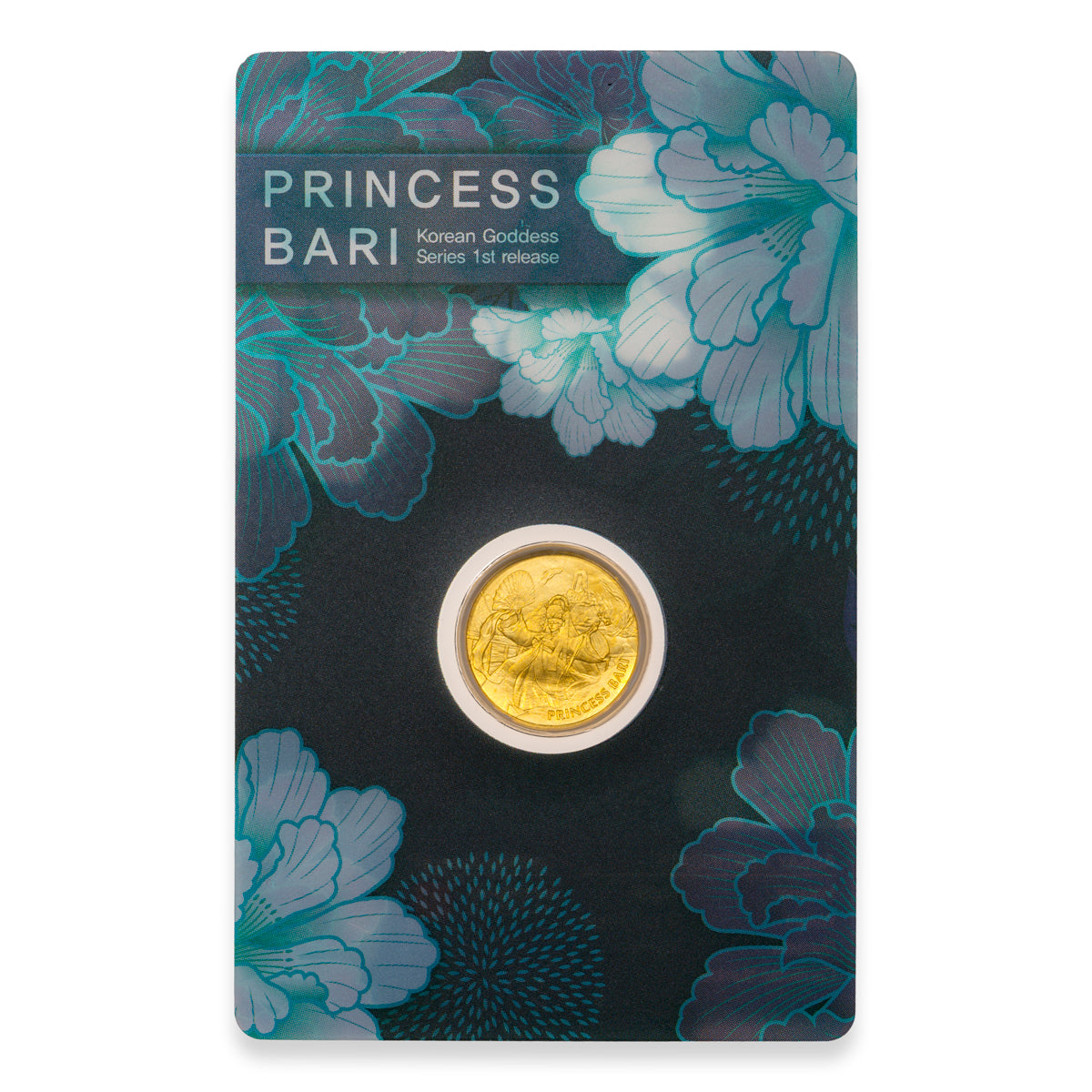 2023 1/10th oz Korean Goddesses: Princess Bari - Pure Gold Medallion