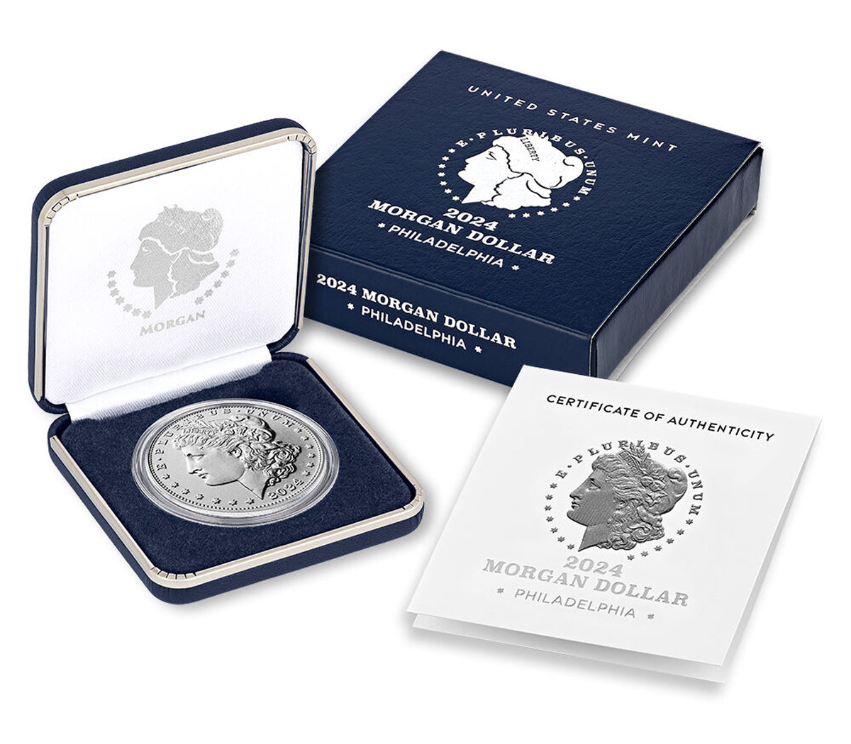 US 2024S $1 Morgan Dollar - Pure Silver Coin