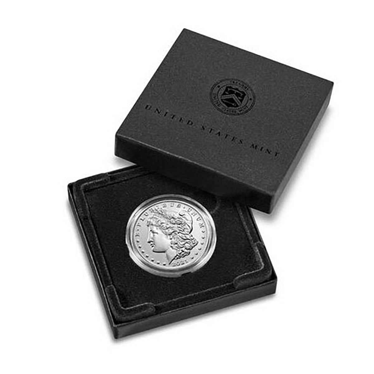US 2021D $1 Morgan Dollar - Pure Silver Coin