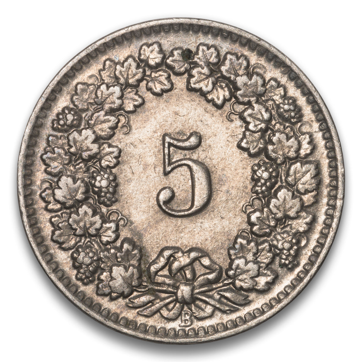 Switzerland 5 Rappen 1912 B