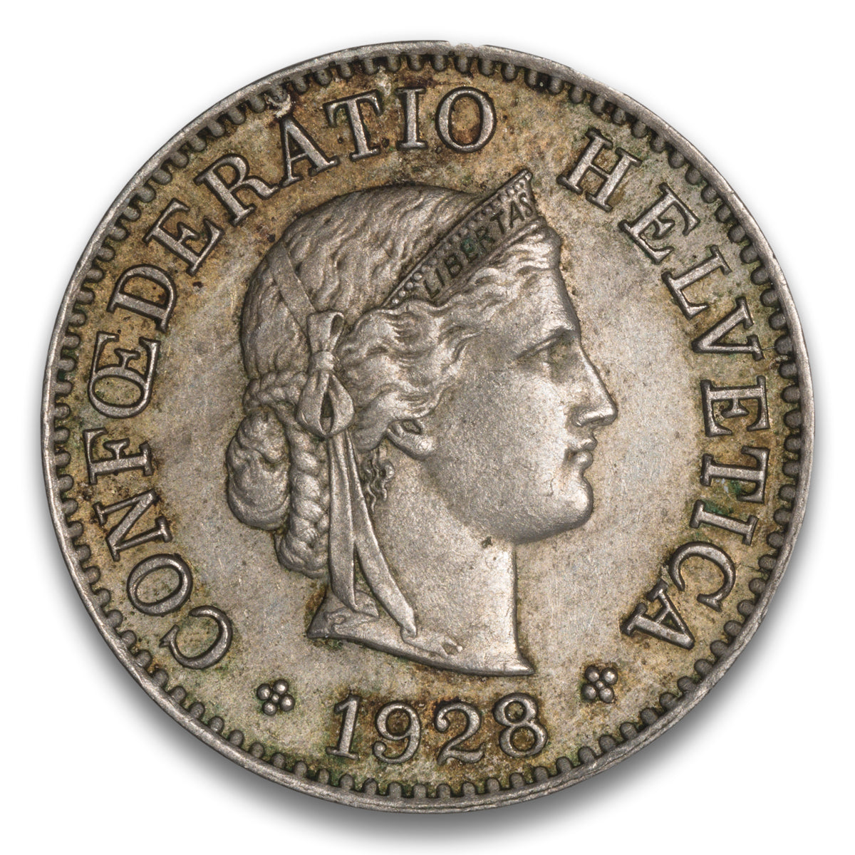 Switzerland 5 Rappen 1928 B
