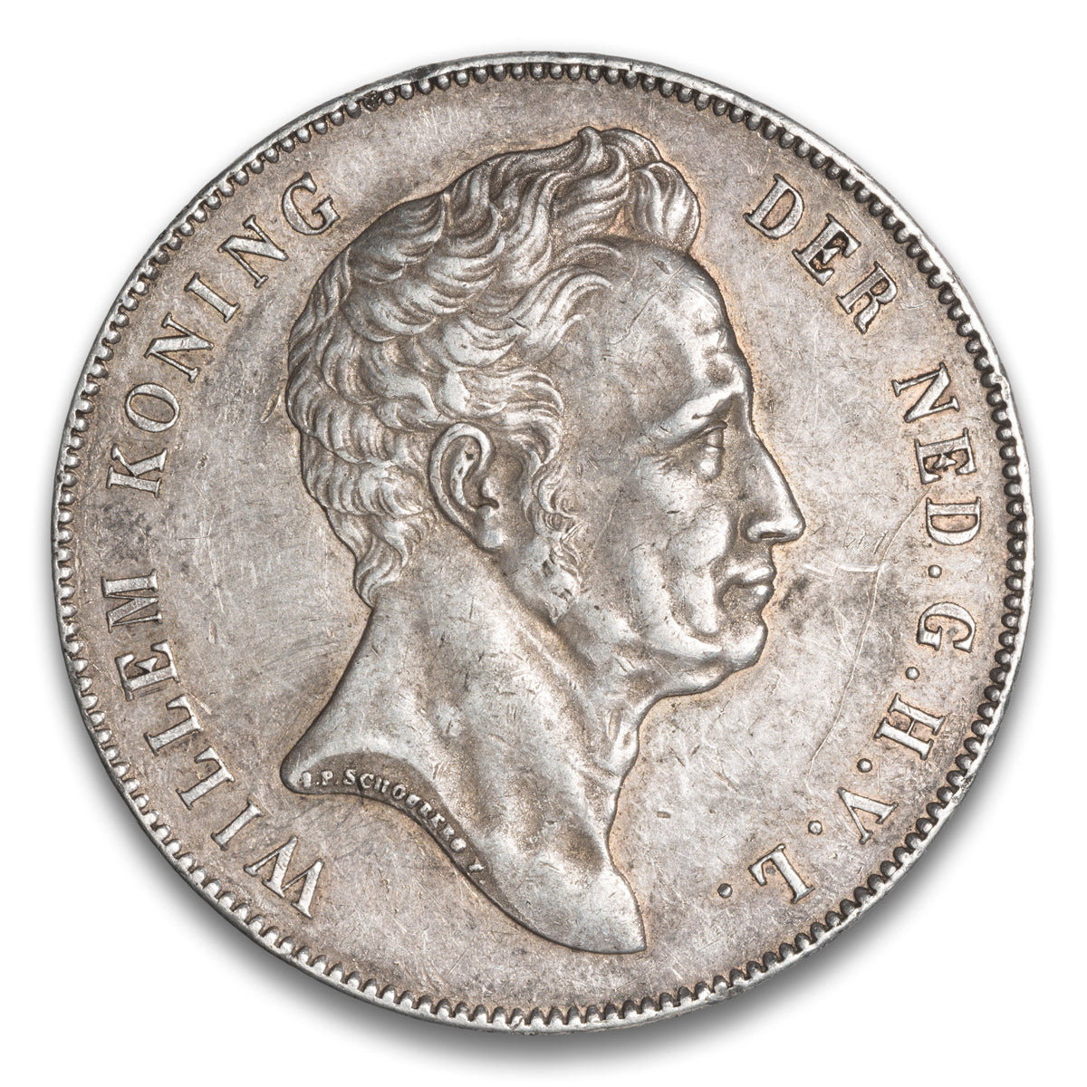 Netherlands 2 1/2 Gulden 1840